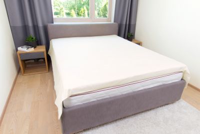 Простыня для наматрасника 120x200 крем