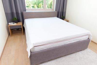 Простыня для наматрасника 90x200 белый