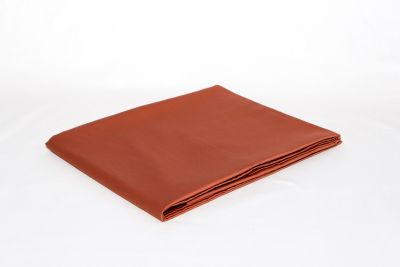 Aluslakana Terracota yksivärinen satiini 240x220