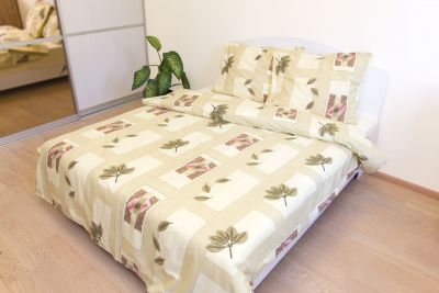 Puuvilla padjapüür Green Romi 50x60