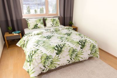 Puuvilla voodipesu komplekt Botanic 150x210 +50x60