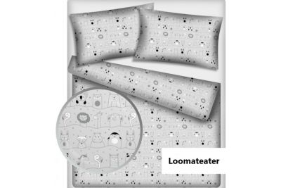 Loomateater voodipesu komplekt 105x120