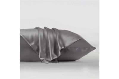 Silkki tyynyliina 50x60 cm Harmaa